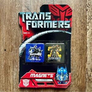 Vintage 2007 Transformers Magnets 2 Pack